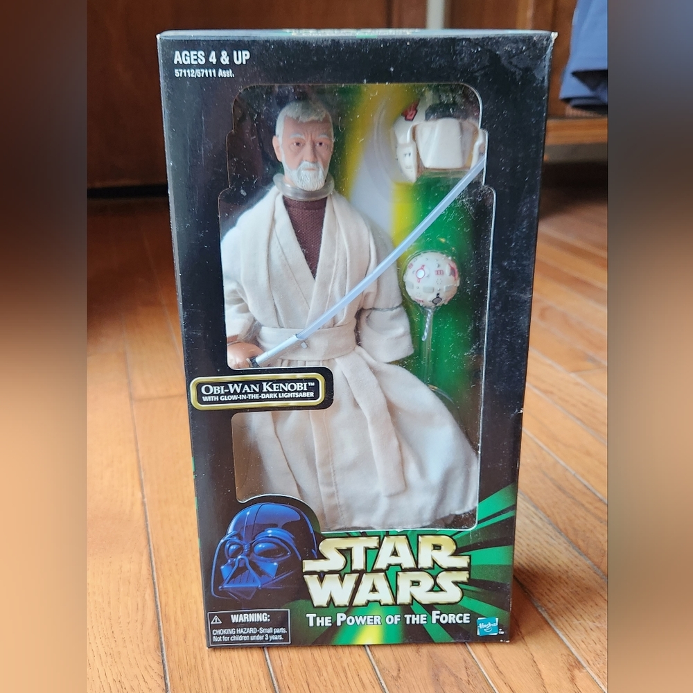 Star Wars Obi Wan Kenobi The Power of The Force Glow in The Dark Saber